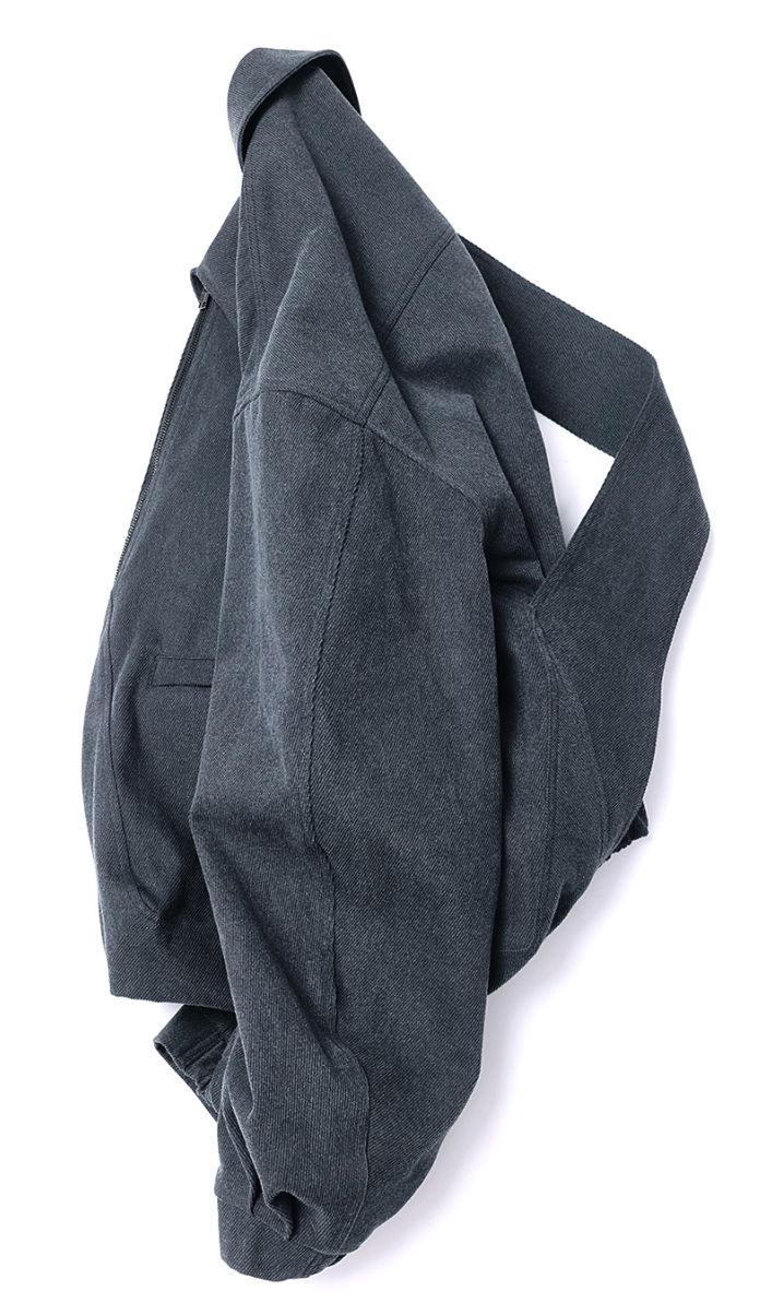 Vanguardia Triple Waistline Paneling Sagging Cotton Sweatpants