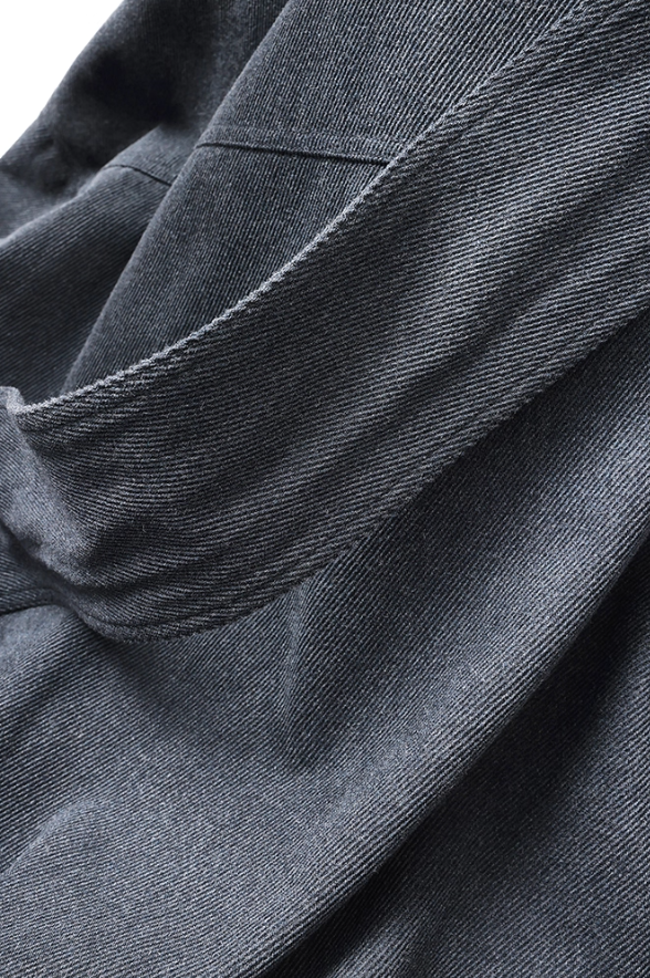 Vanguardia Triple Waistline Paneling Sagging Cotton Sweatpants
