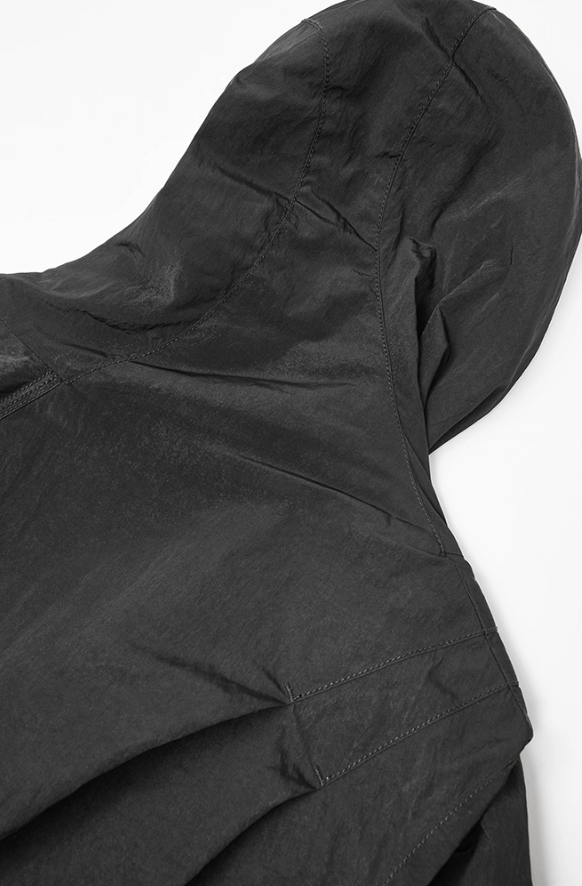 Vanguardia Triple Waistline Paneling Sagging Cotton Sweatpants