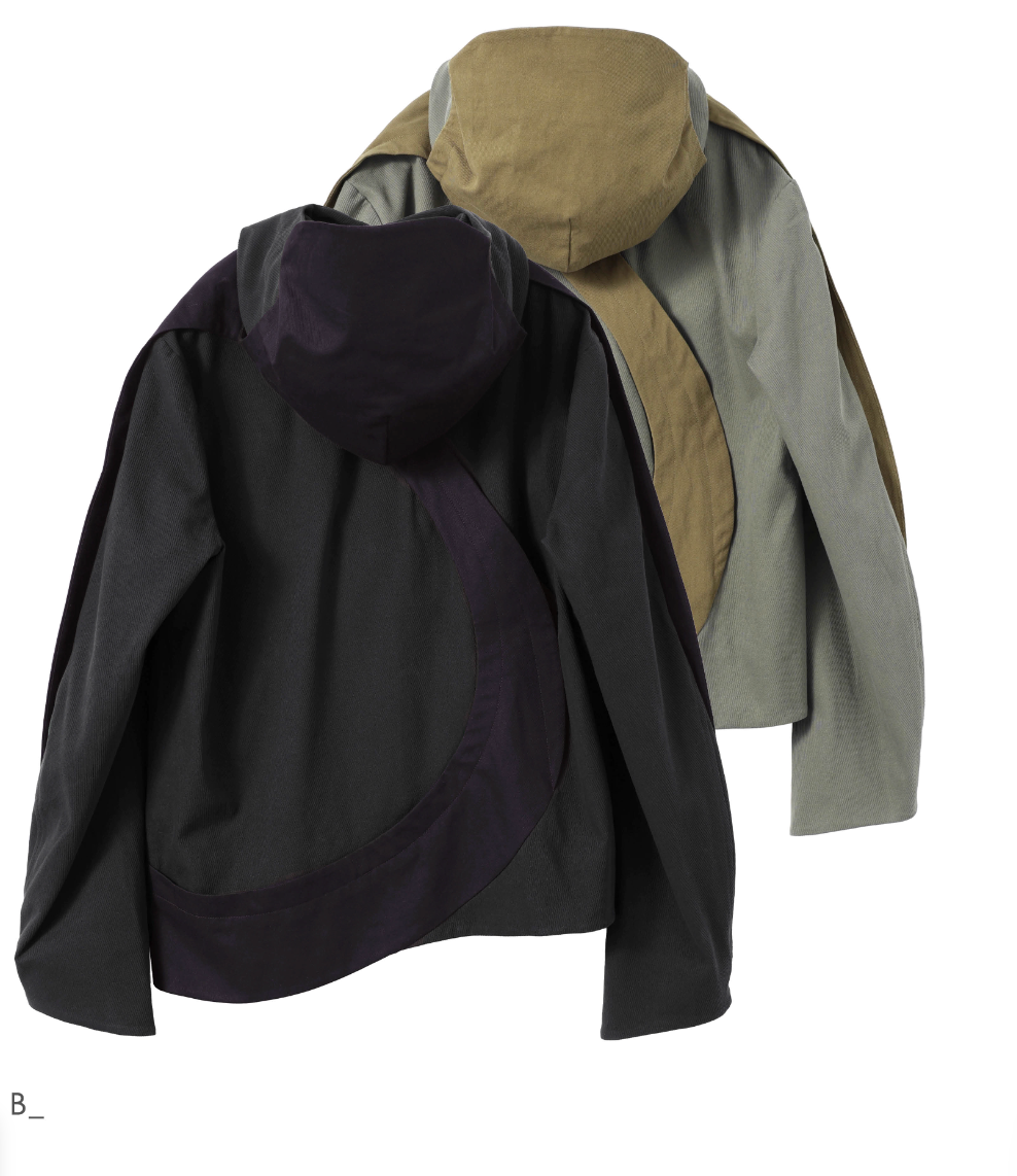 54A0 Interlocking Layered Jacket