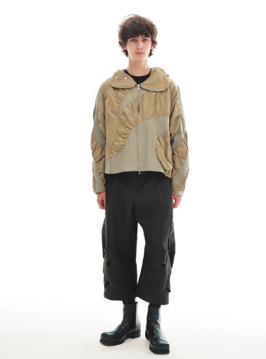 54A0-EP01 Spiral Pleated Jacket