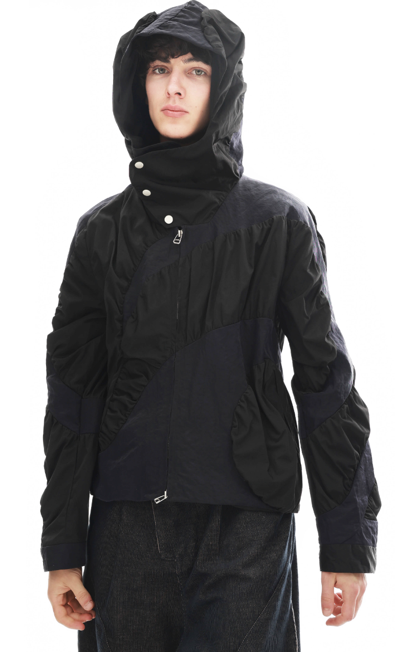 54A0-EP01 Spiral Pleated Jacket
