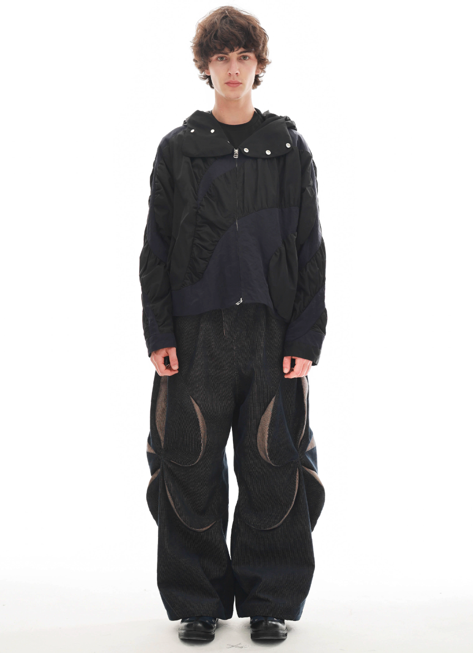 54A0-EP01 Spiral Pleated Jacket