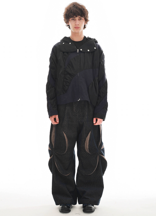 54A0-EP01 Spiral Pleated Jacket