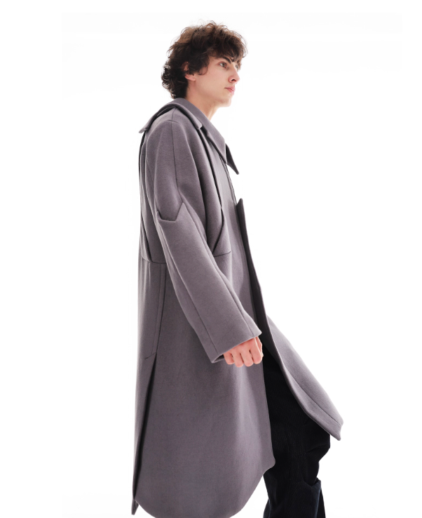 Vanguardia Triple Waistline Paneling Sagging Cotton Sweatpants