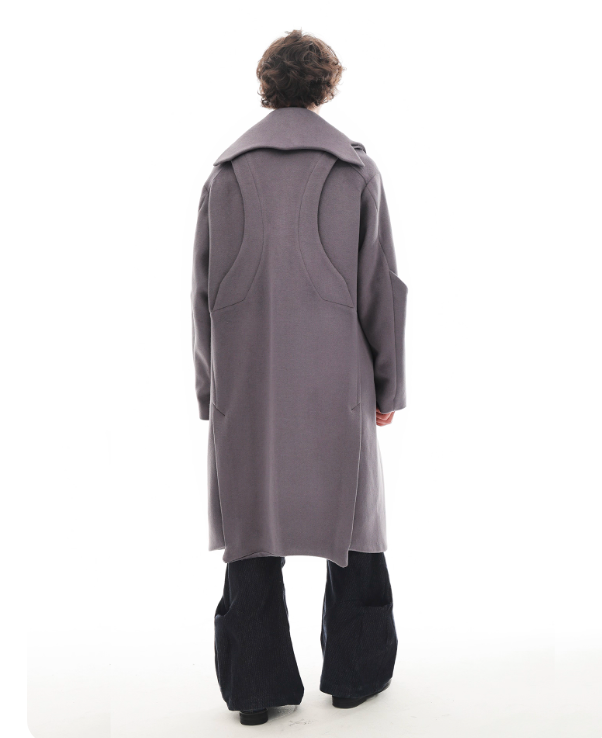 Vanguardia Triple Waistline Paneling Sagging Cotton Sweatpants