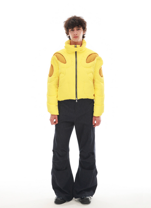 54A0-EP01 Cave-Style Flared Pants