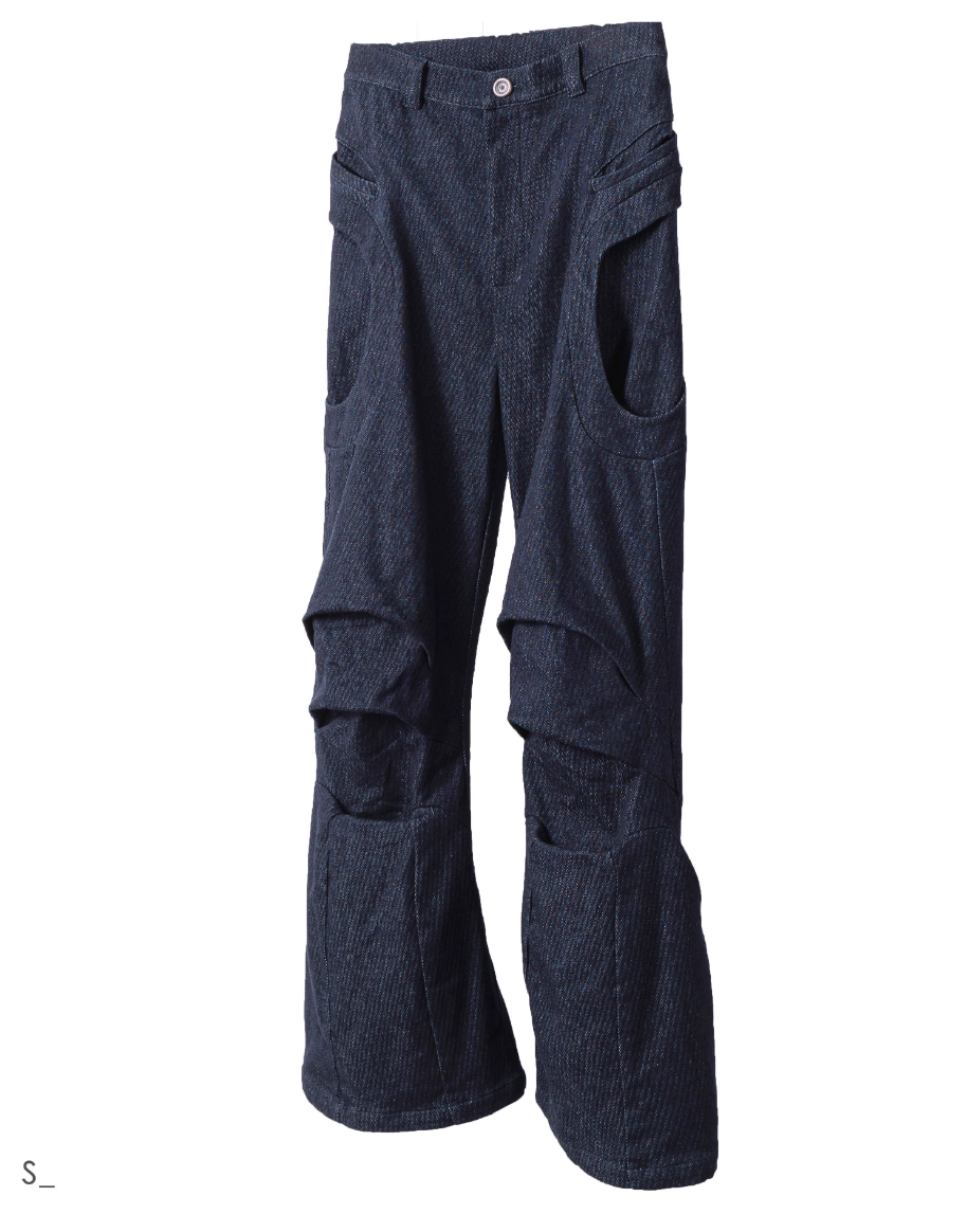 54A0-EP01 Cave-Style Flared Pants