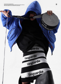 Vanguardia Triple Waistline Paneling Sagging Cotton Sweatpants