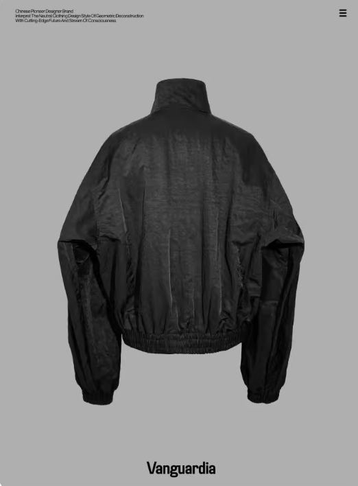Vanguardia Nylon Short  Multi-pocket Jacket