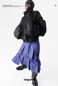 Vanguardia Nylon Short  Multi-pocket Jacket