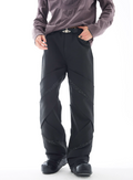 Vanguardia Triple Waistline Paneling Sagging Cotton Sweatpants