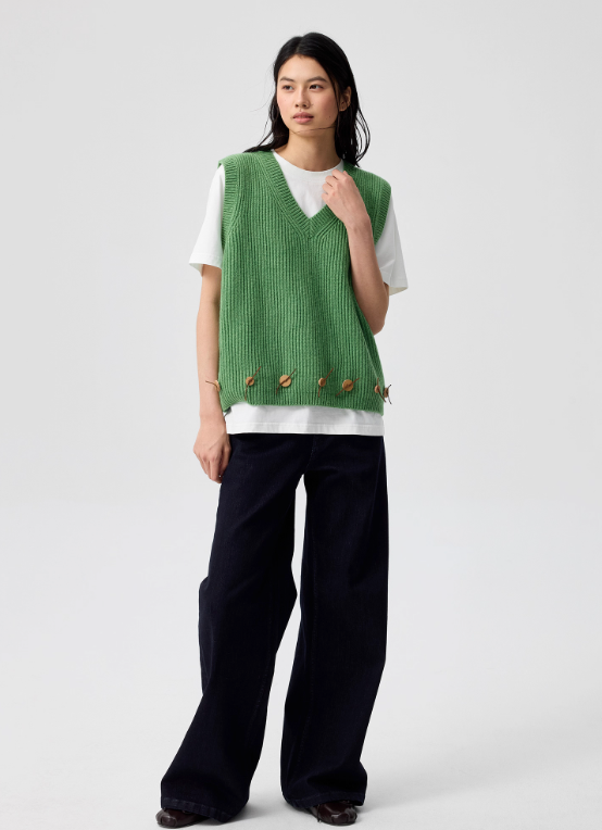 Simple Project Blue Straight Fit Jeans