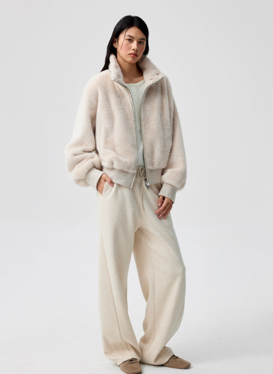 Vanguardia Triple Waistline Paneling Sagging Cotton Sweatpants