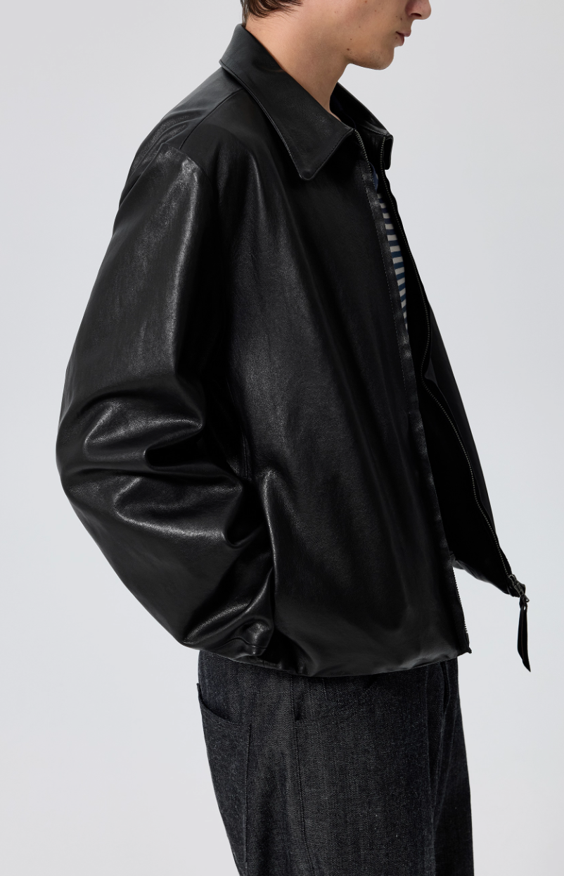 Simple Project Lambskin Jacket