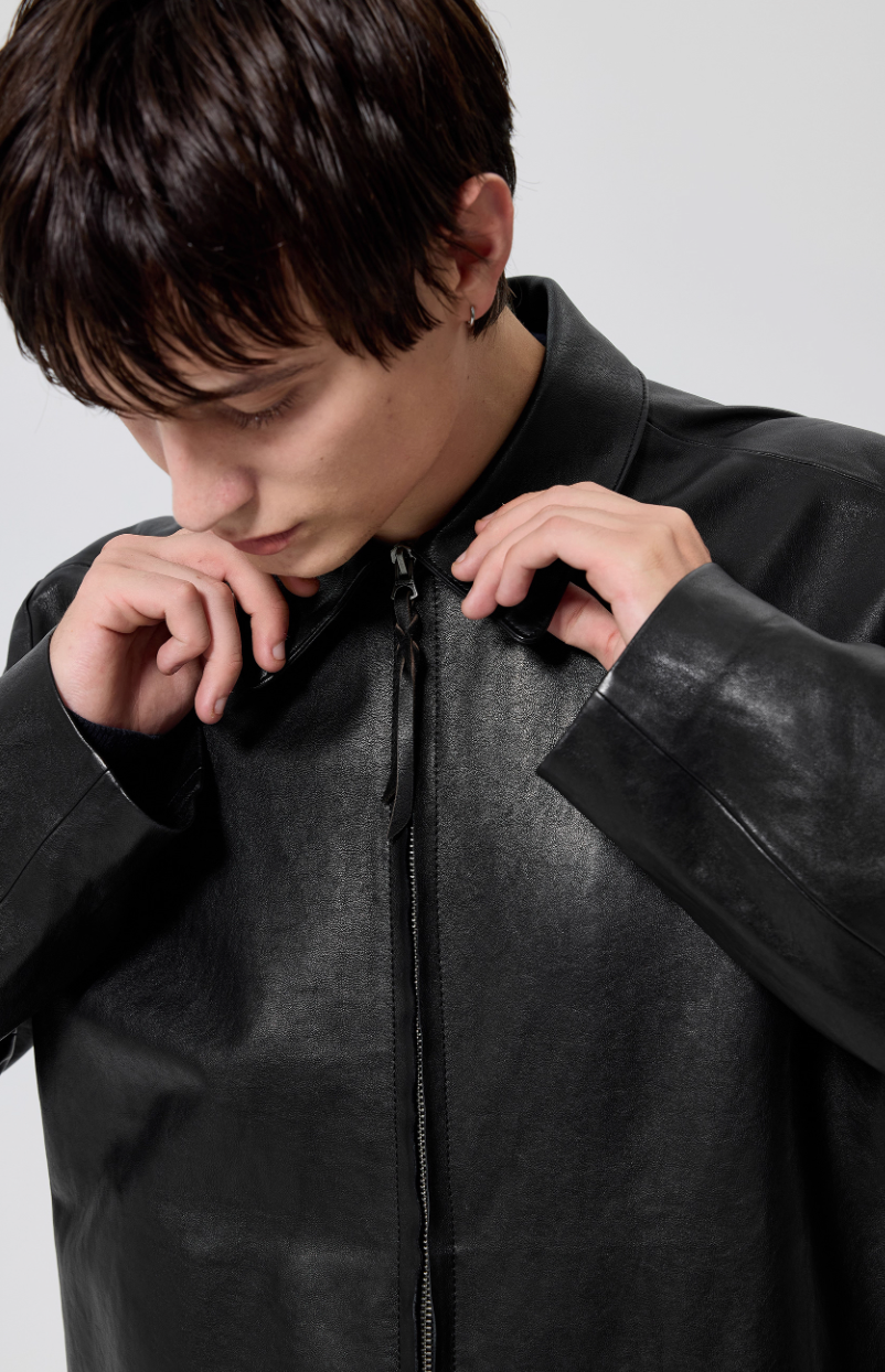 Simple Project Lambskin Jacket