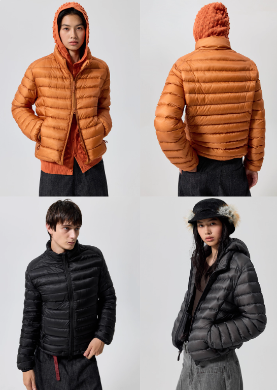 Simple Project 2-Way Down Jacket