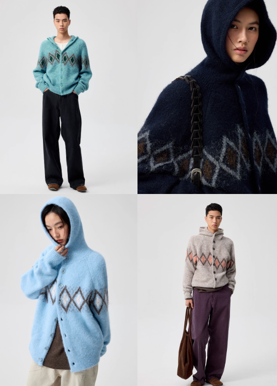 Simple Project Jacquard Sweater