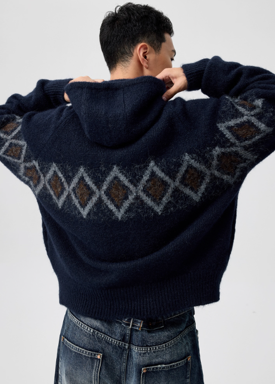Simple Project Jacquard Sweater