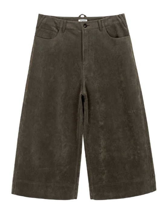 Vanguardia Triple Waistline Paneling Sagging Cotton Sweatpants