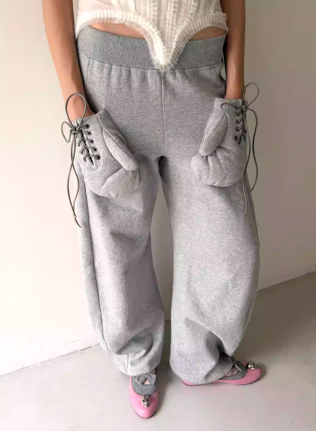 Nodress  Fur-lined Fleece-trimmed Warm Sweatshirt  Fleece Lining and Loose Fit Sweatpants