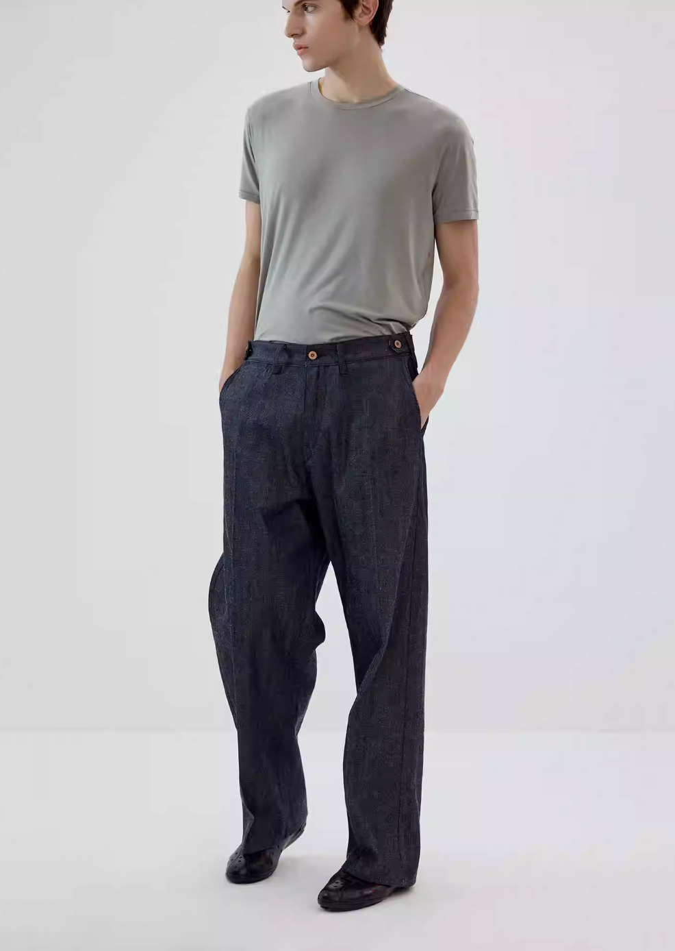 Simple Project Selvedge Straight Cut Jeans