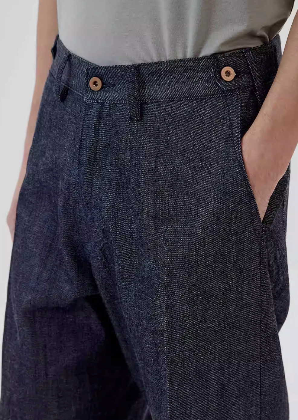 Simple Project Selvedge Straight Cut Jeans