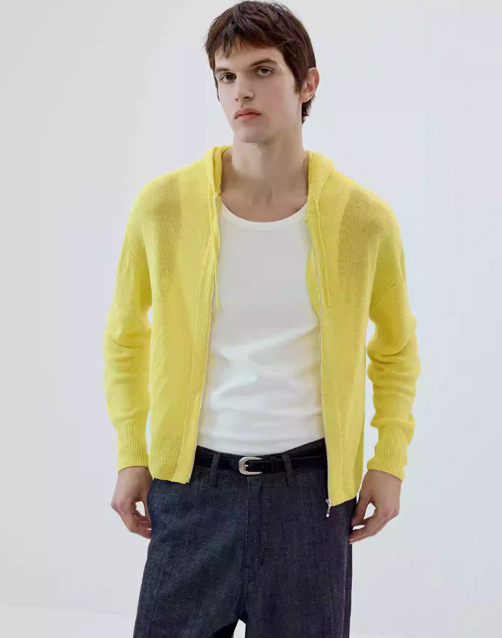 Simple Project Washi Paper Yarn Hoodie