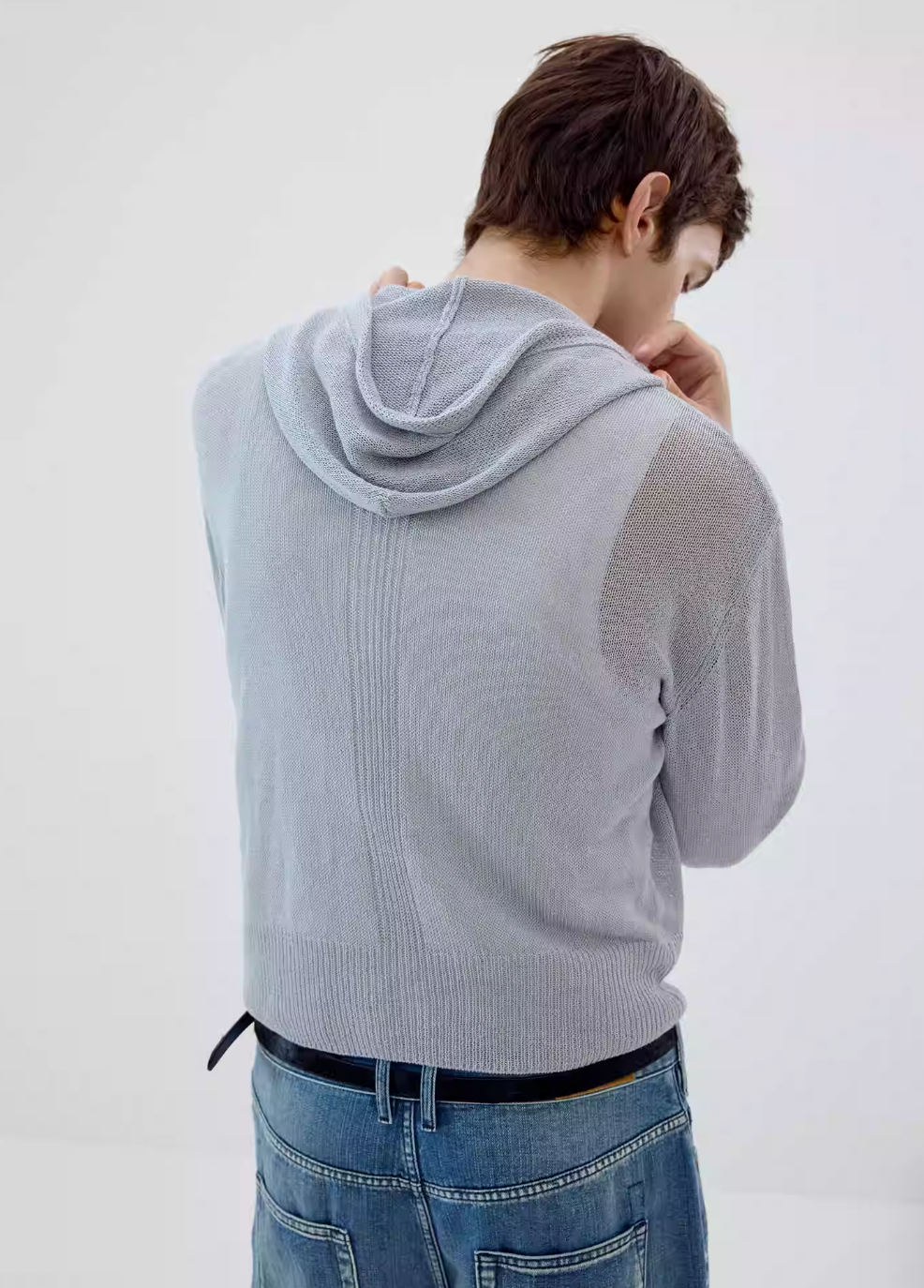 Simple Project Washi Paper Yarn Hoodie