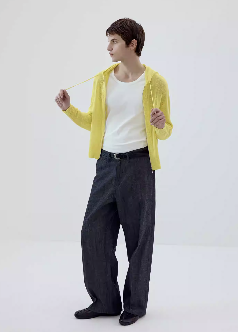 Simple Project Washi Paper Yarn Hoodie