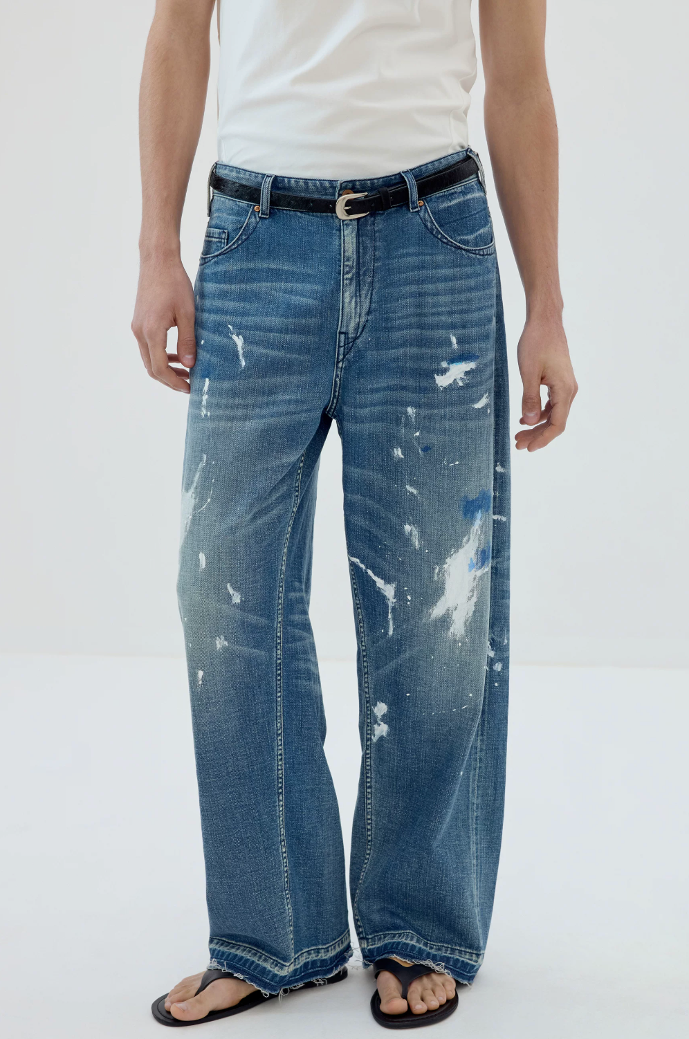 Simple Project Painted Jeans