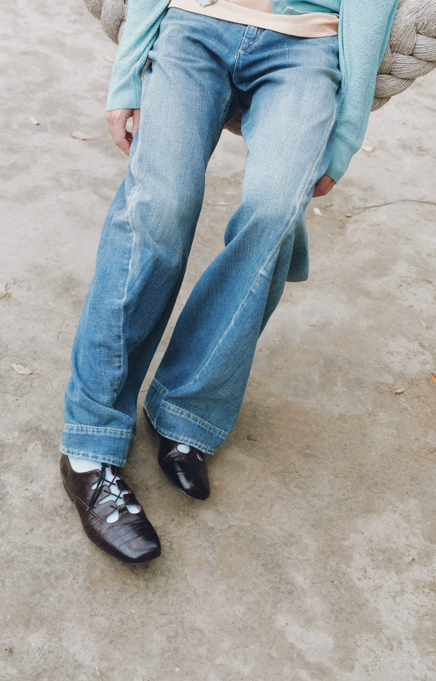 Simple Project Engineered Jeans