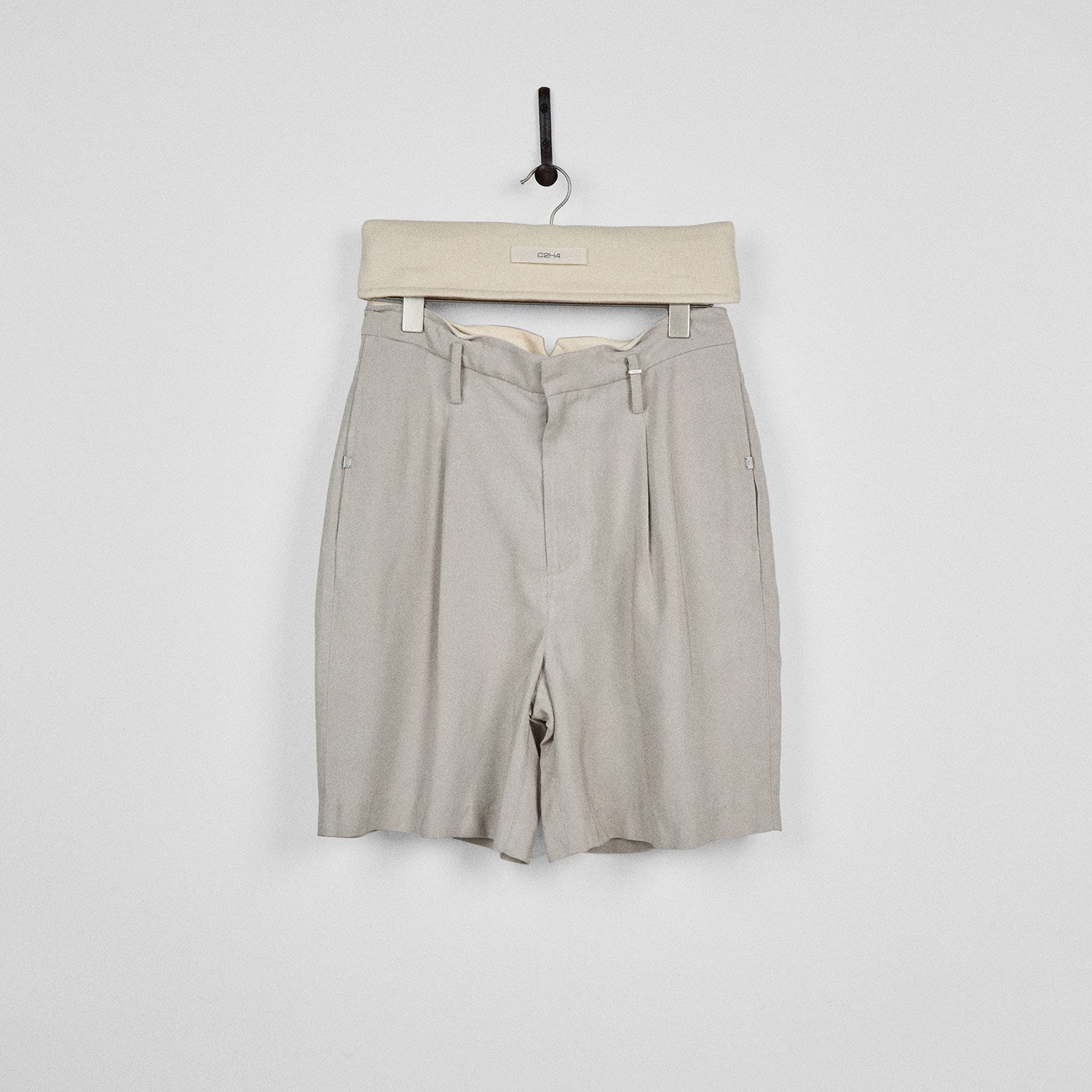 C2H4 Fold-over Tailored Shorts