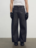 THE PROUDER red-eared original cow three-dimensional cut scimitar jeans