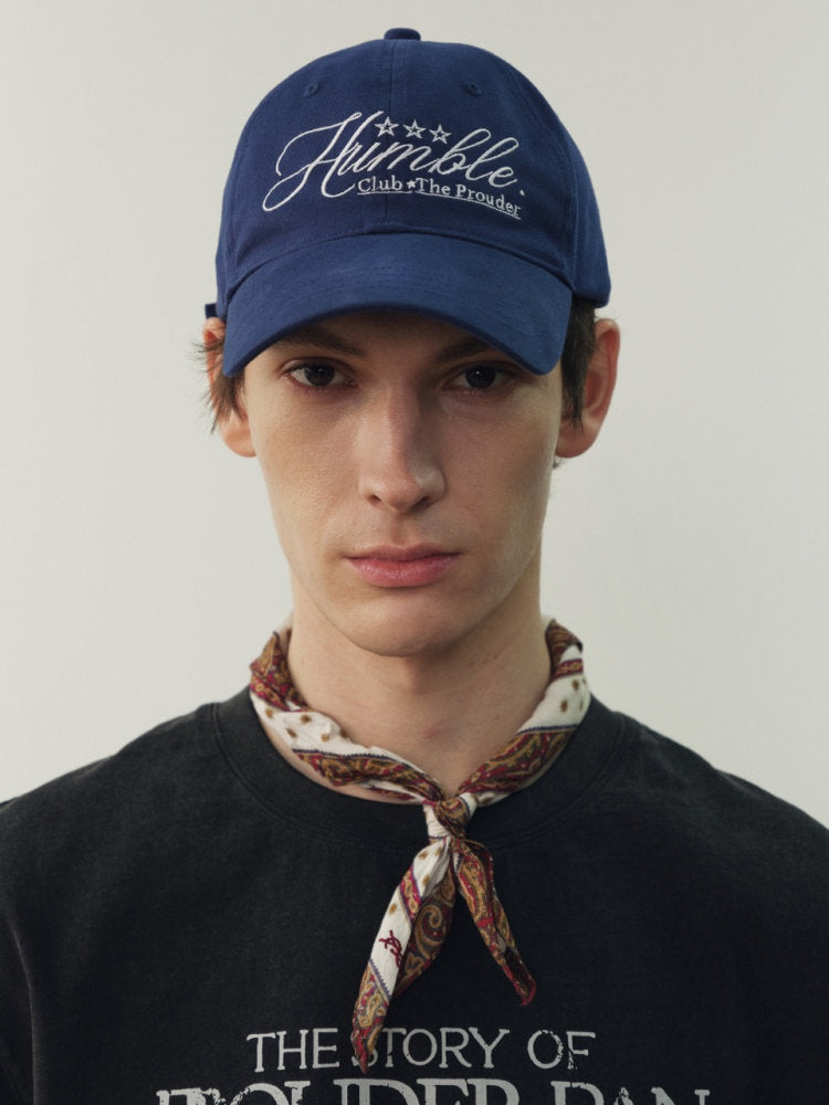 THE PROUDER "Humble Club" floral embroidered baseball cap