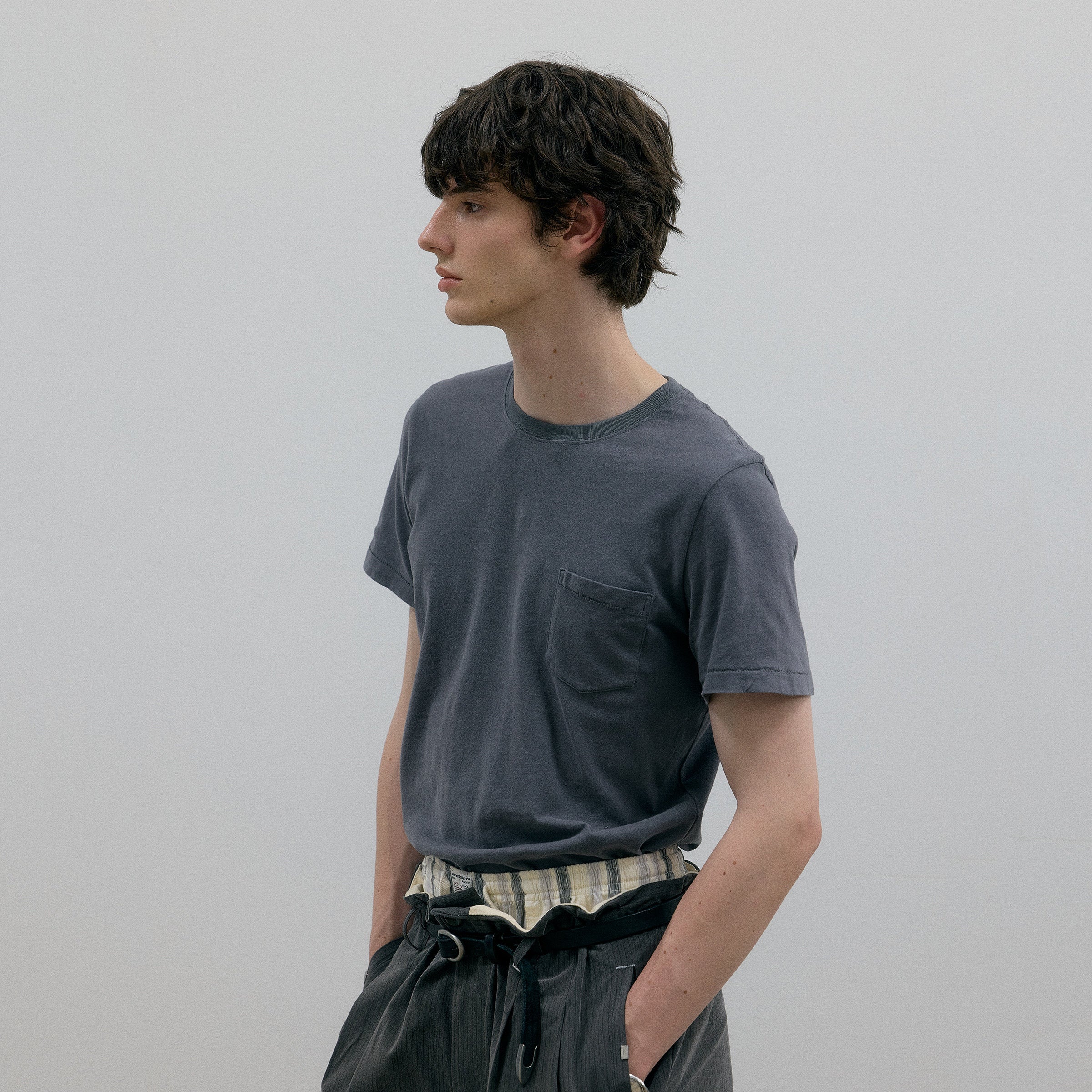 C2H4 Wrinkled Pocket T-shirt