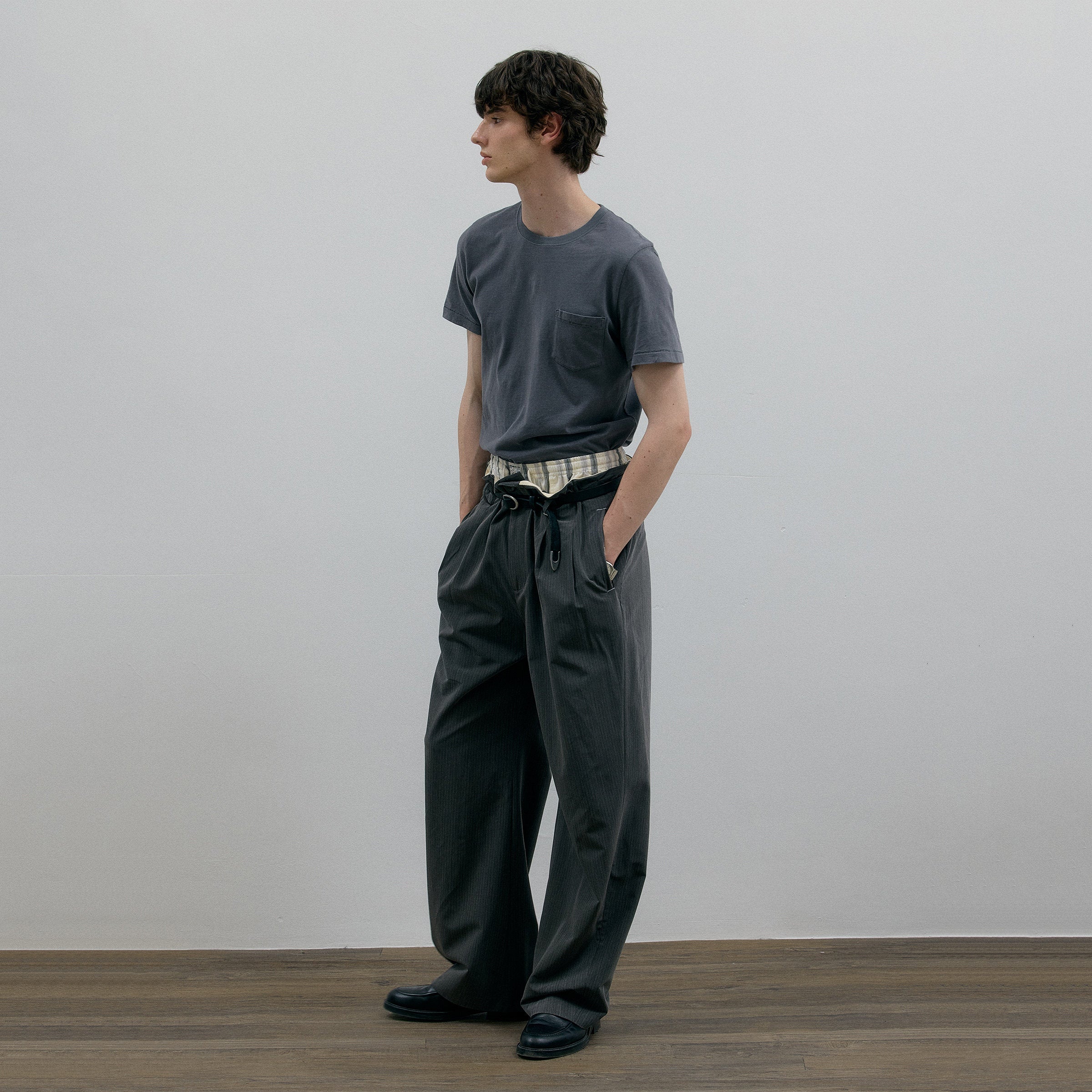 C2H4 Wrinkled Pocket T-shirt