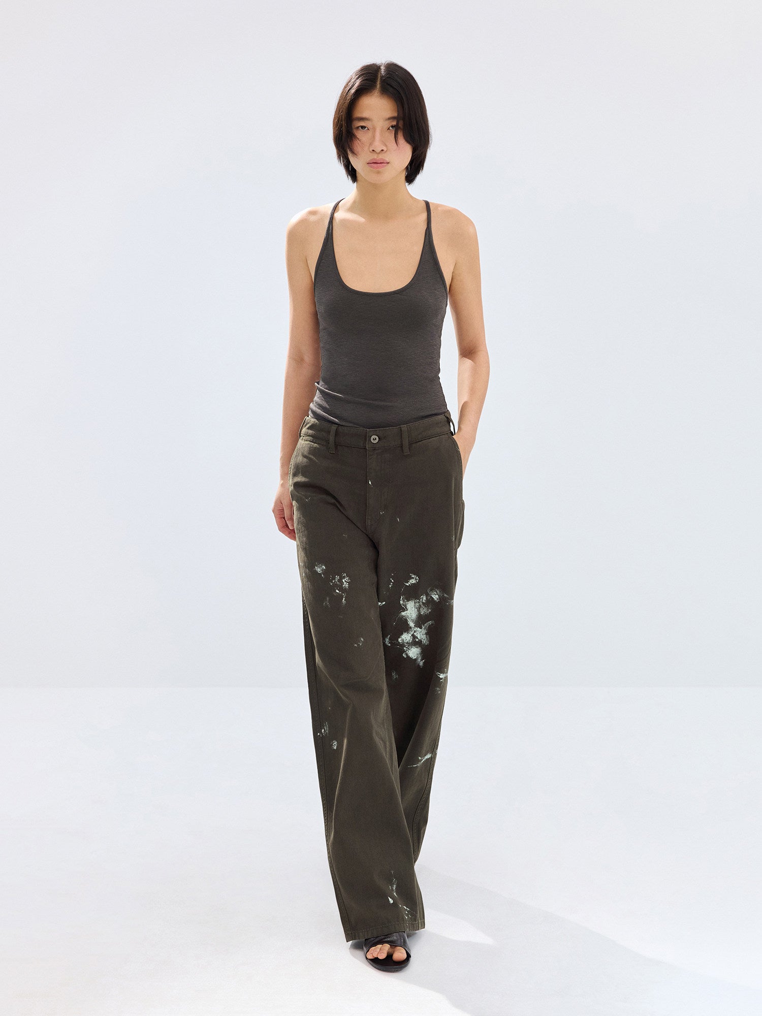 Simple Project Painted Trousers