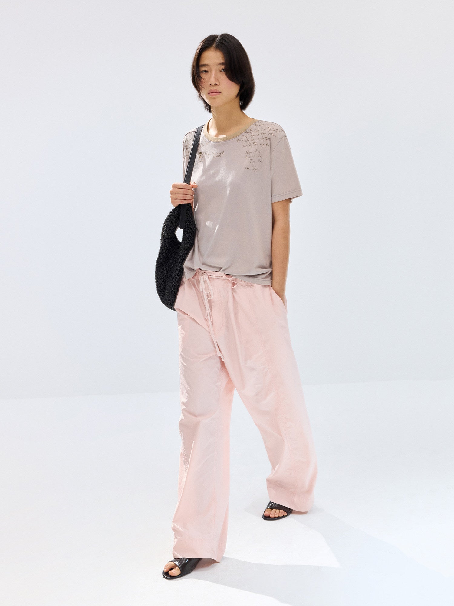 Simple Project Nylon Kendo Trousers