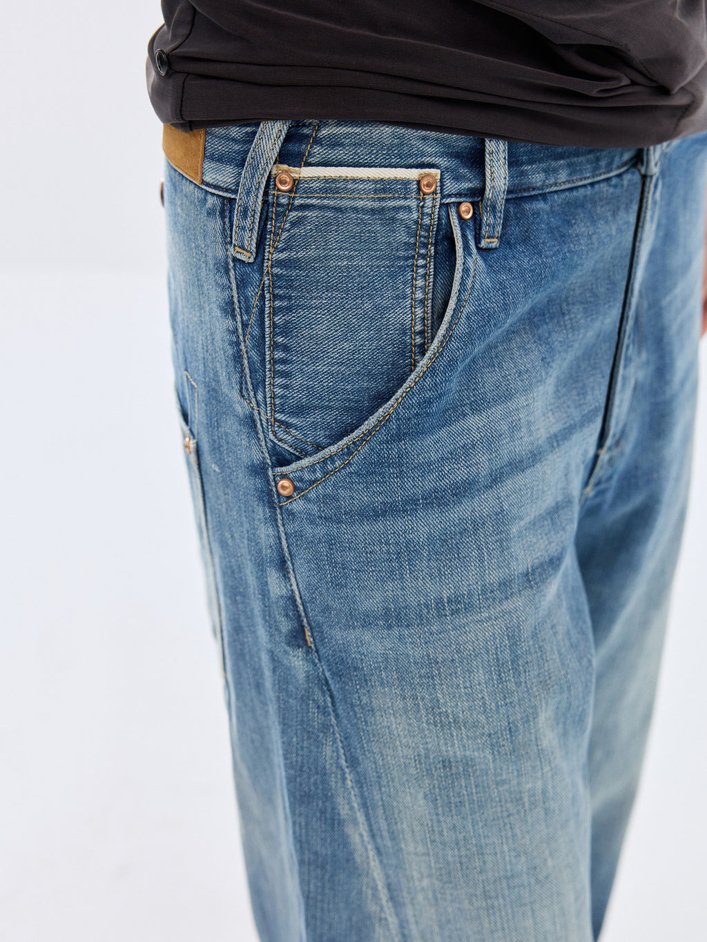 Simple Project Engineered Jeans