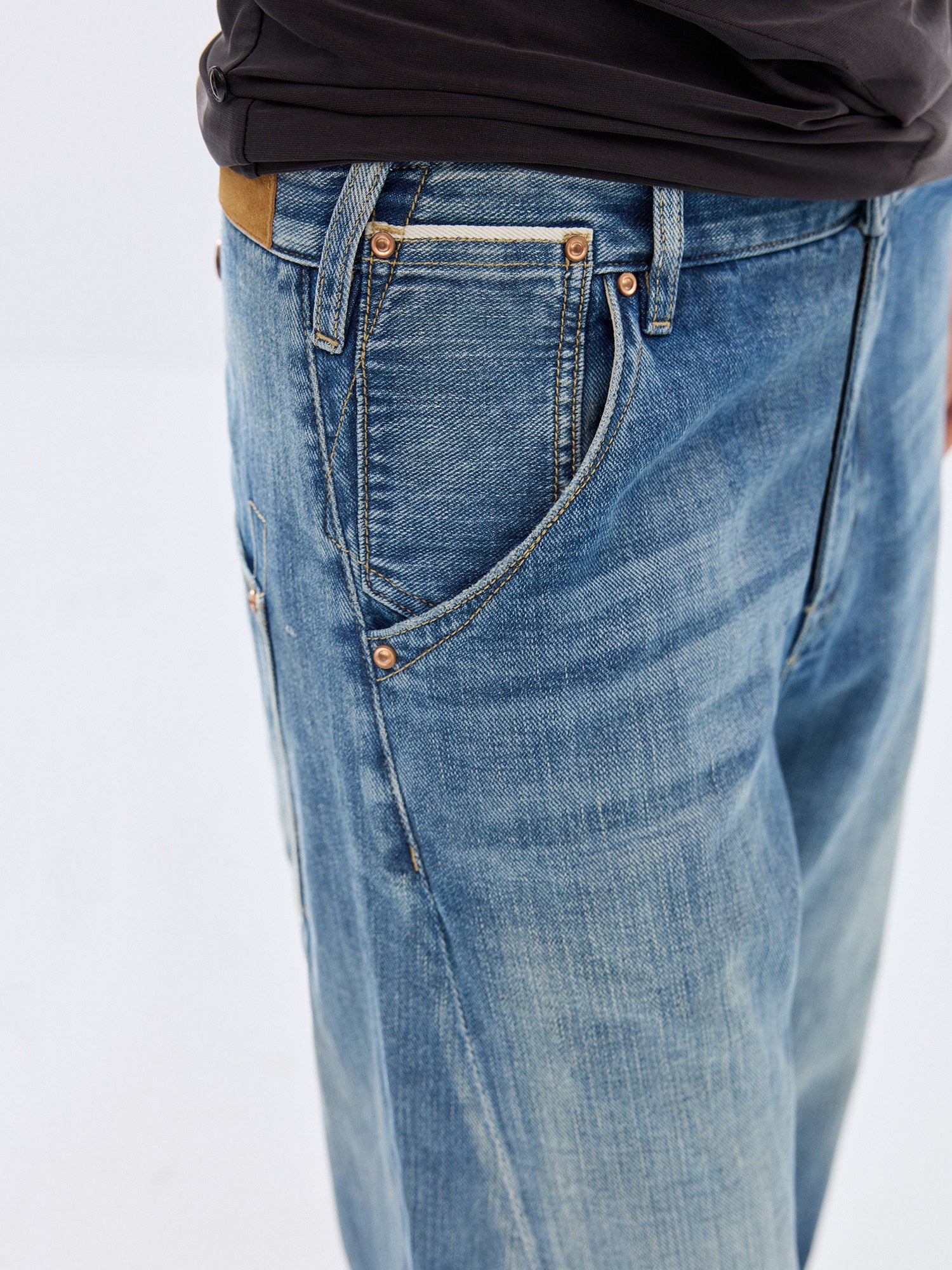 Simple Project Engineered Jeans