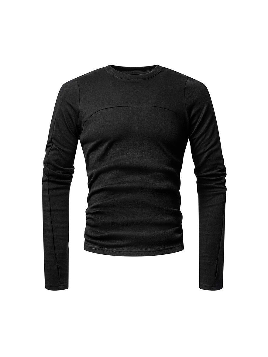 REBEL WAVE25FW "" Cross Slim Fit Long-Sleeve