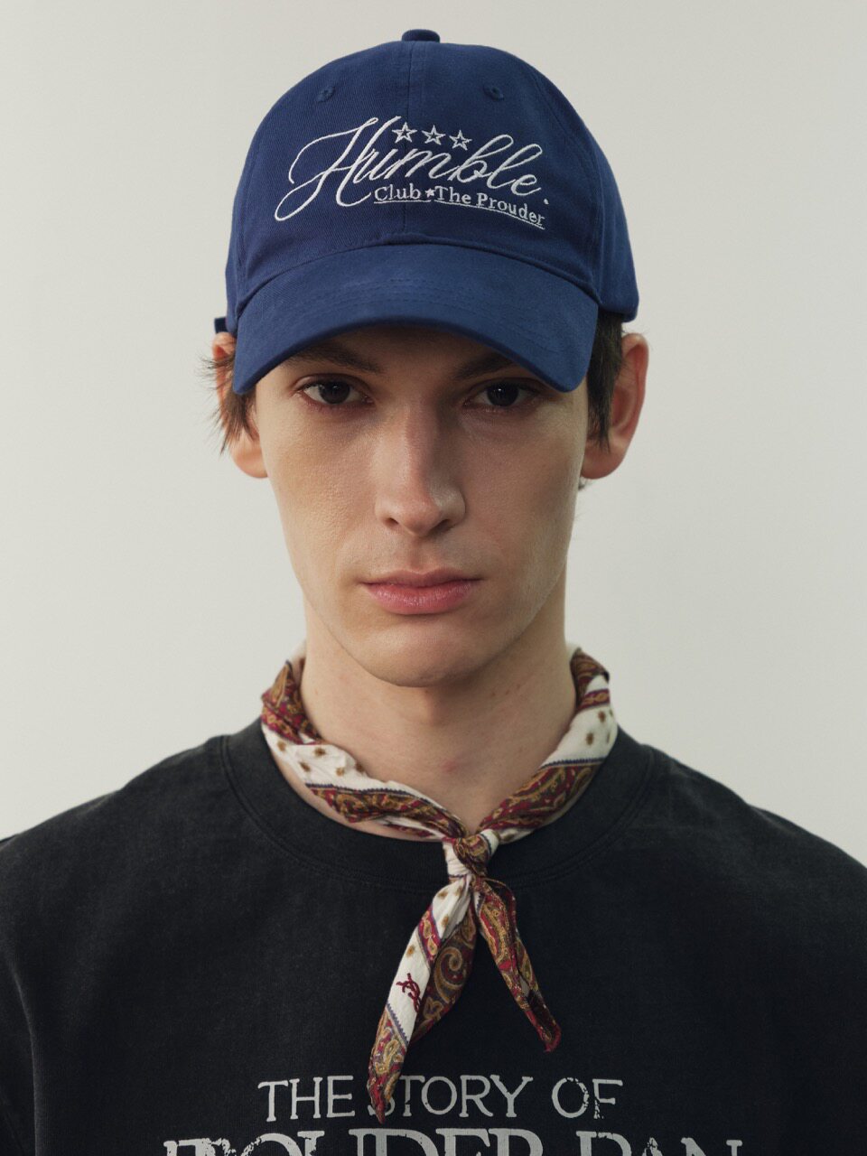 THE PROUDER "Humble Club" floral embroidered baseball cap