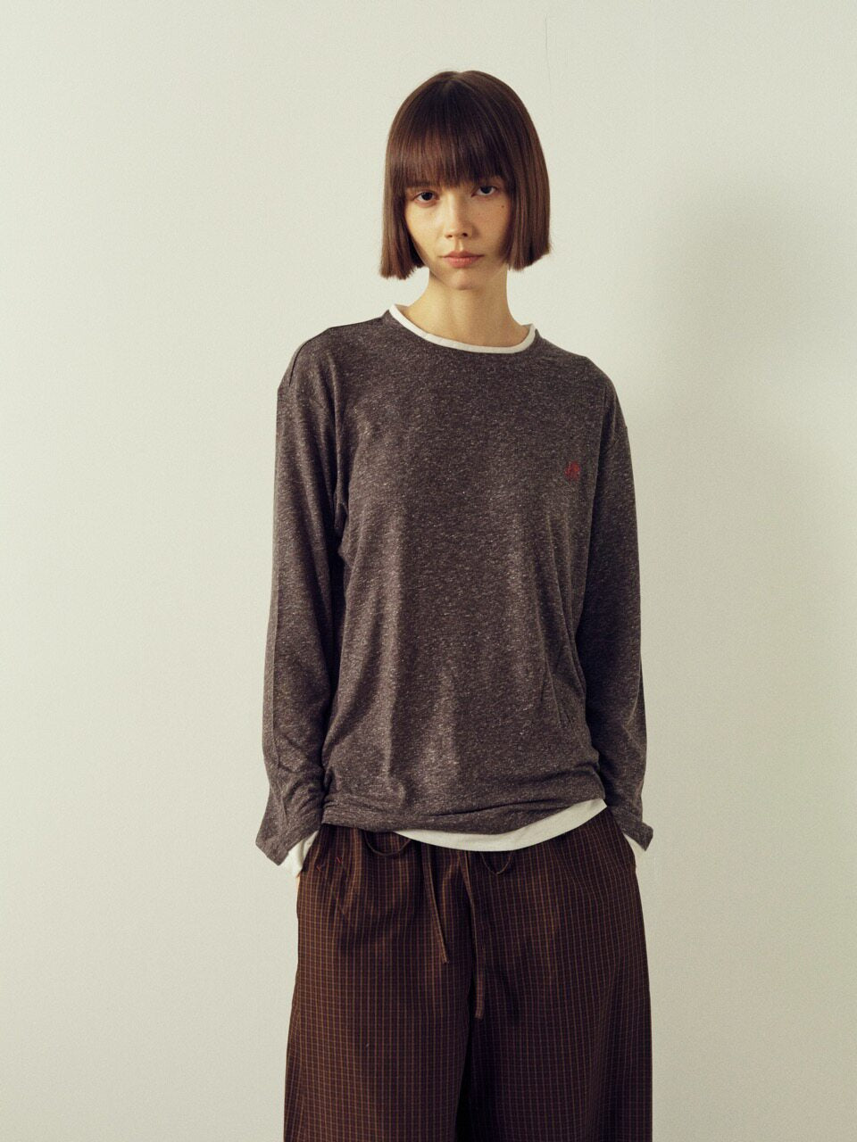 THE PROUDER linen vintage layered loose base