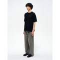 Sairenssei Hollow-Out Floral Knit Simple Loose Short-Sleeve T-Shirt