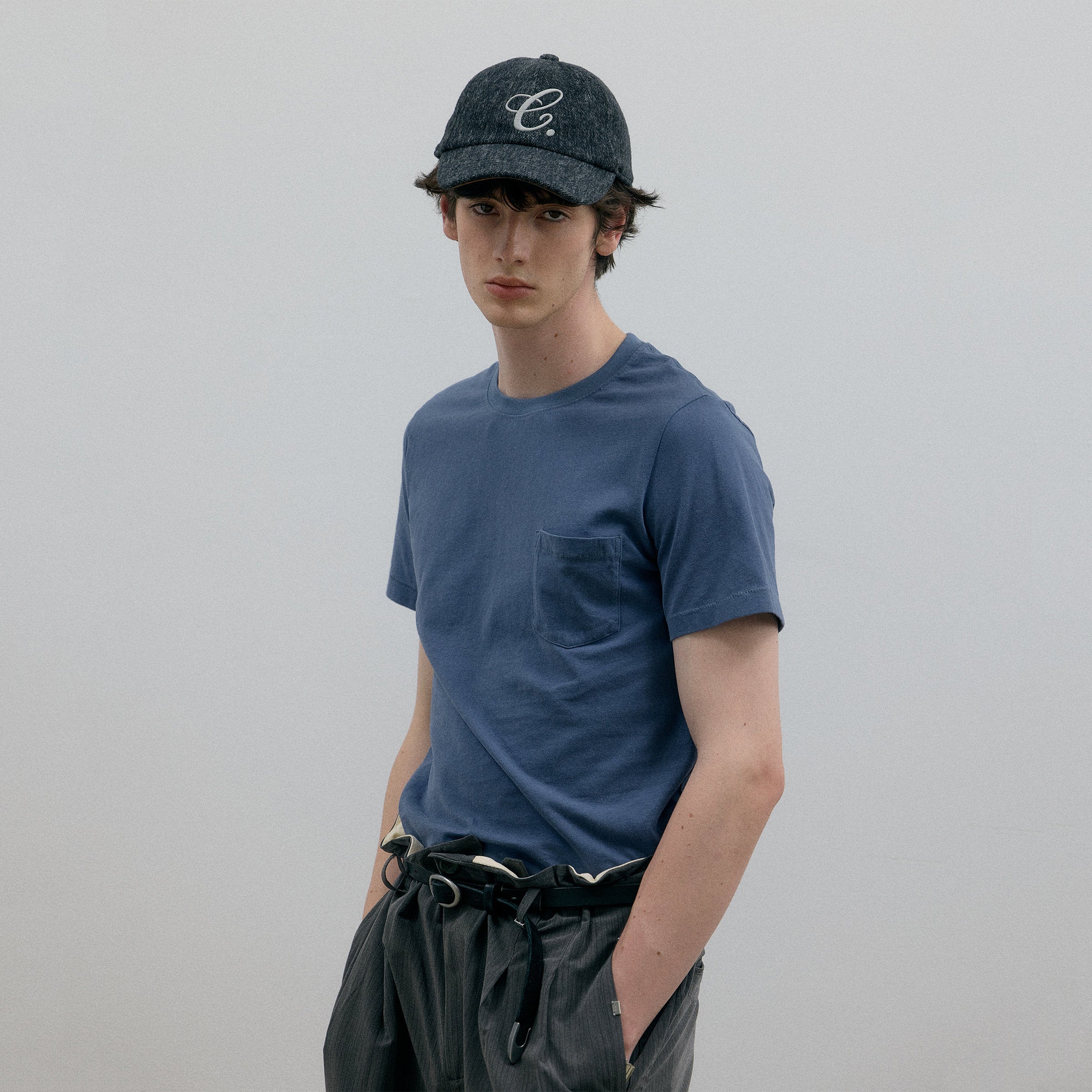 C2H4 Wrinkled Pocket T-shirt