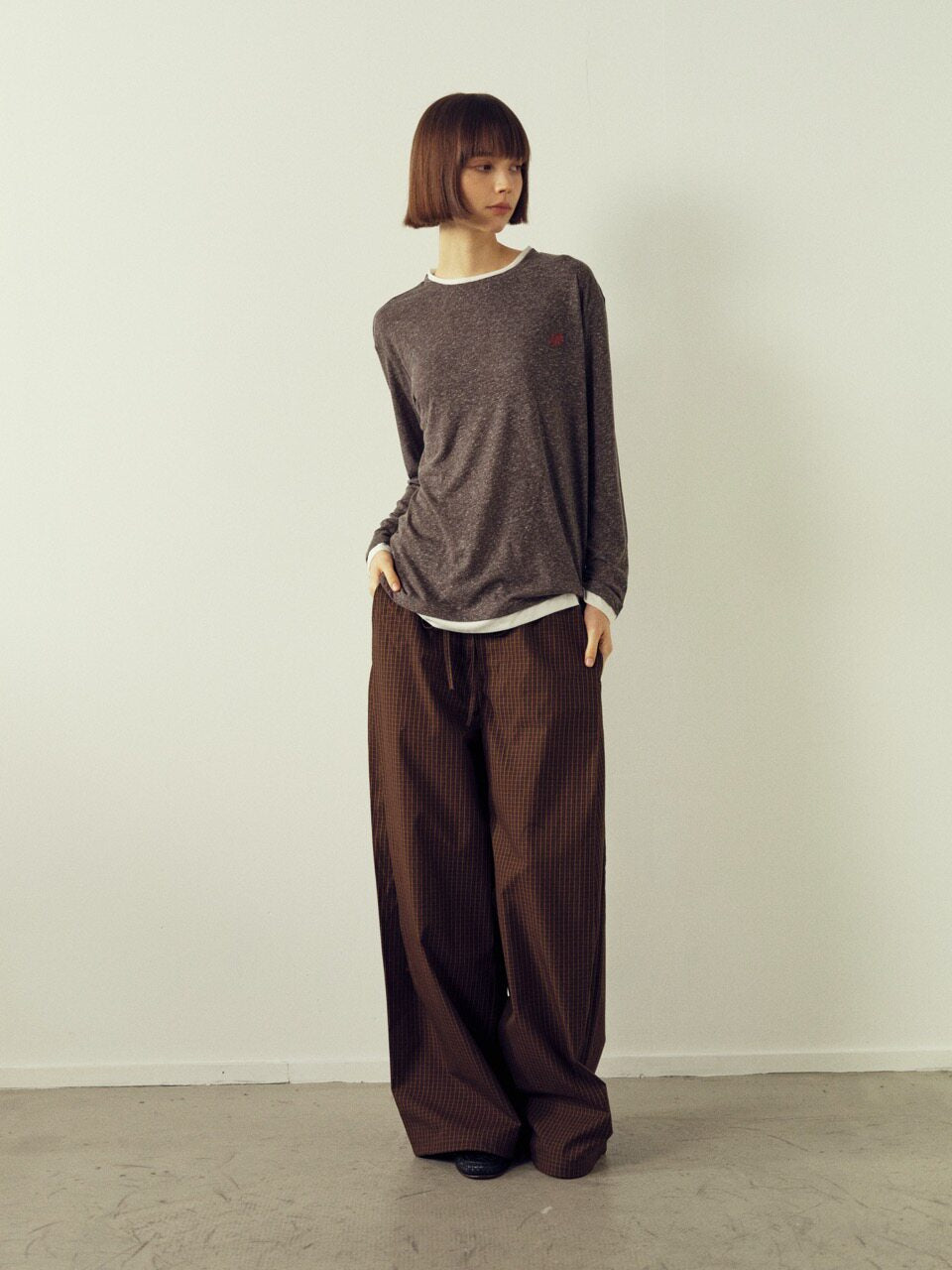 THE PROUDER linen vintage layered loose base