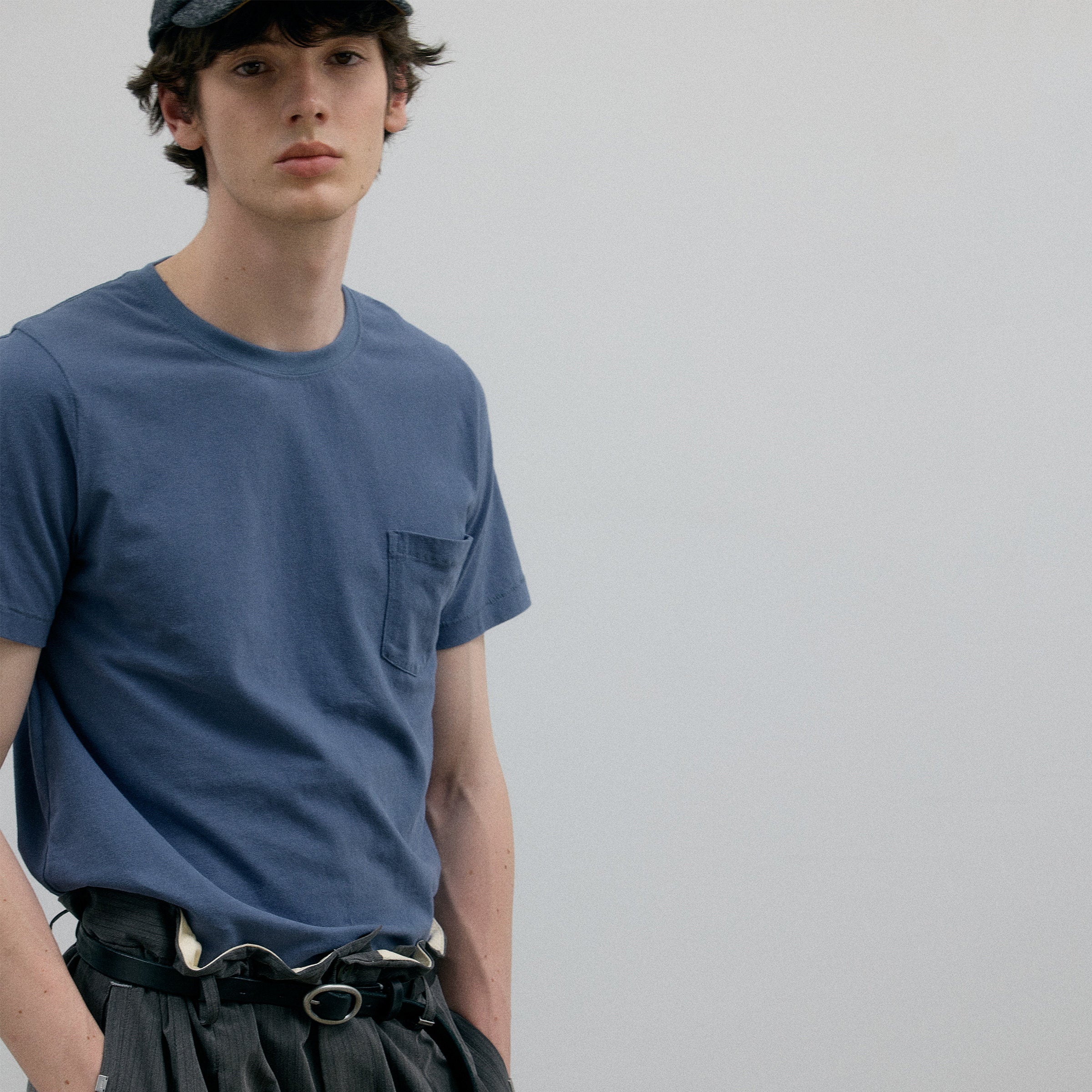 C2H4 Wrinkled Pocket T-shirt