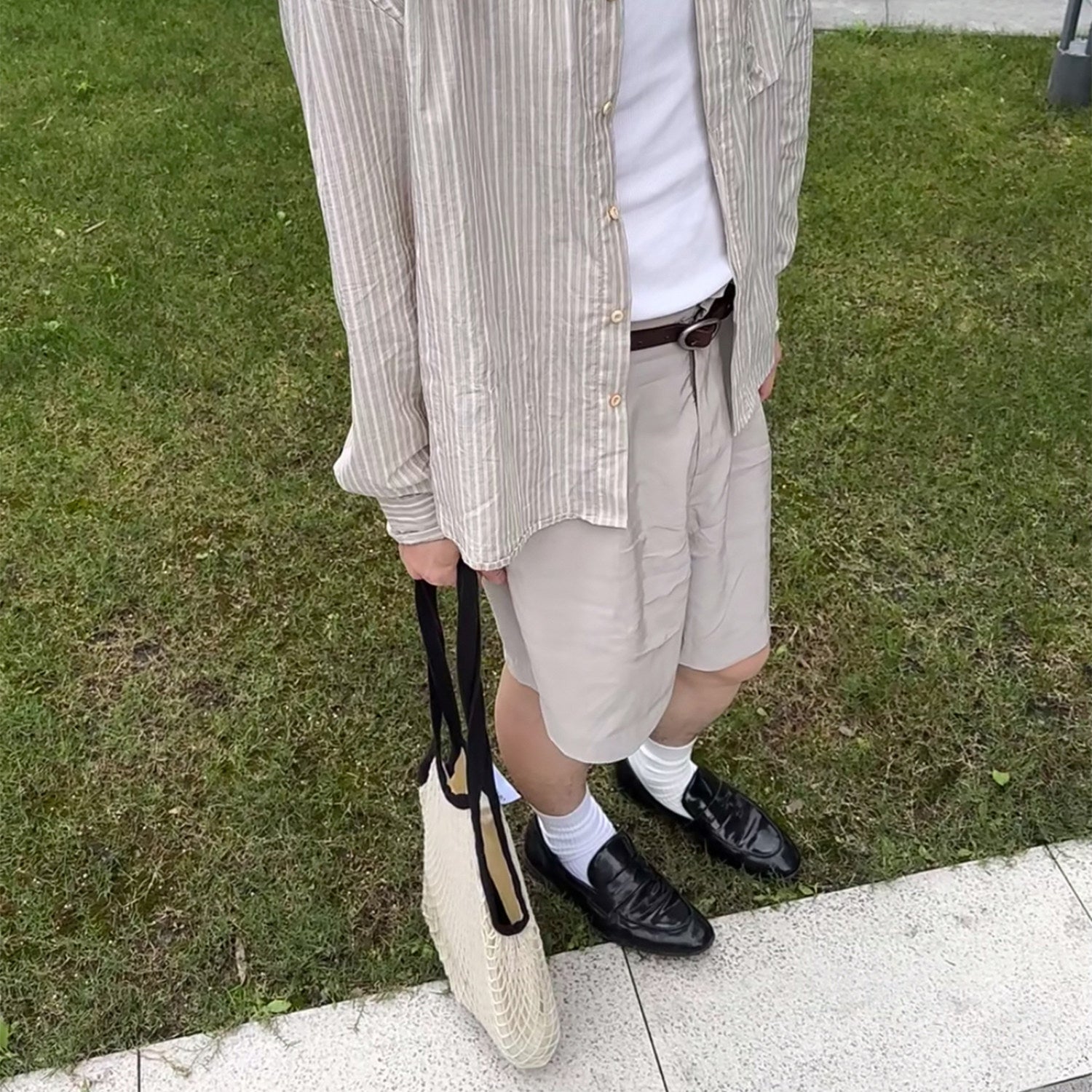C2H4 Fold-over Tailored Shorts
