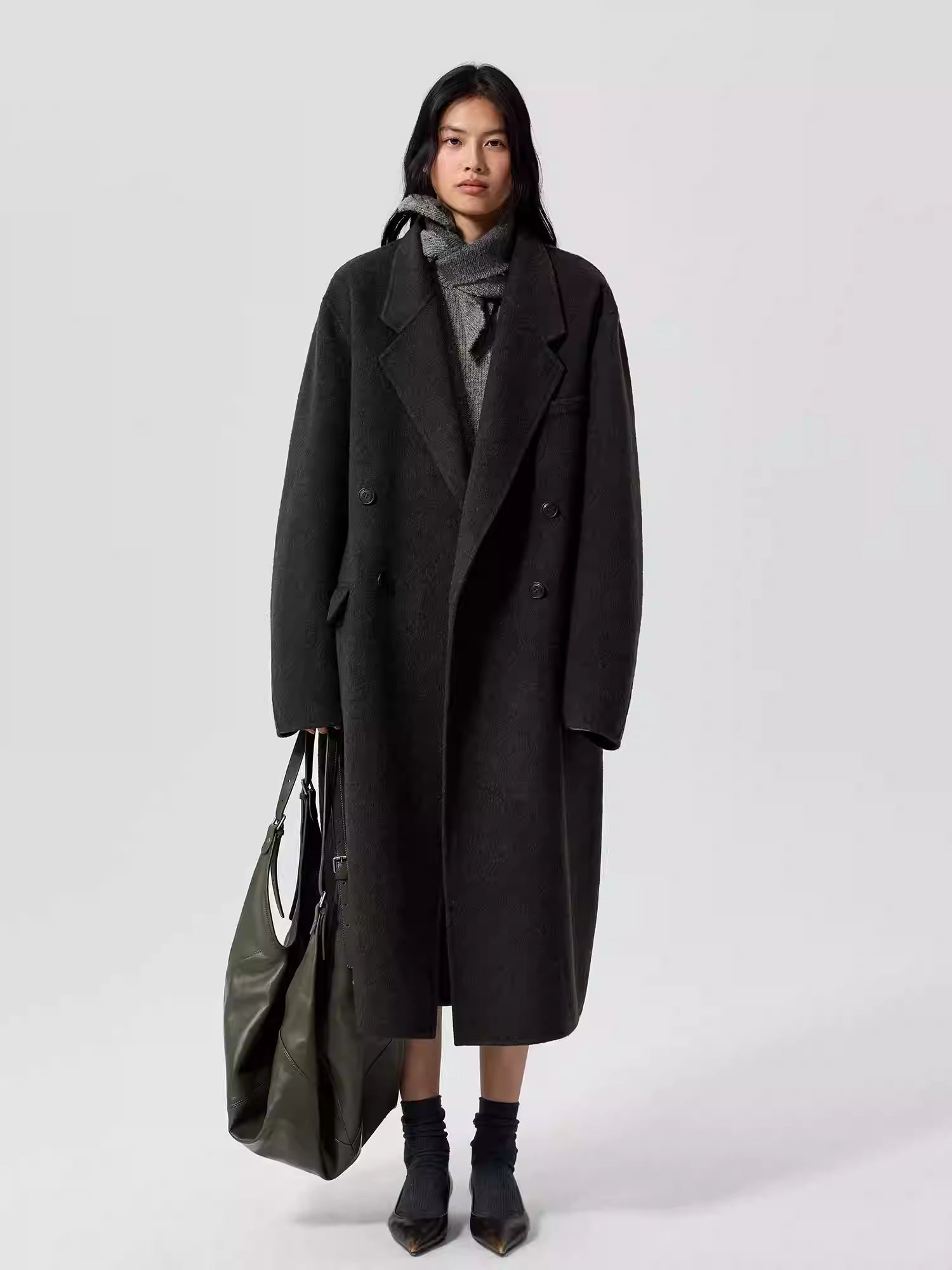 Simple Project Wool Chester Coat